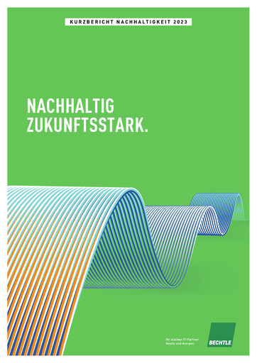 Vorschaubild Bechtle Nachhaltigkeitsbericht 2023