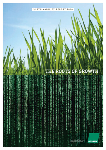 Thumbnail Bechtle Sustainability Report 2016