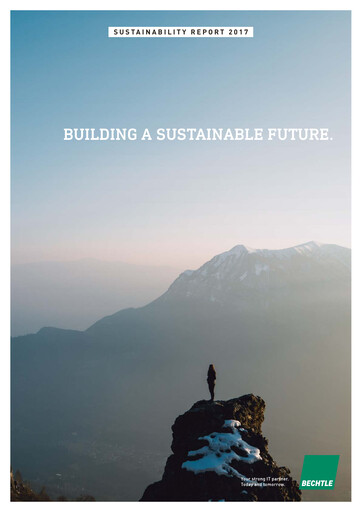 Thumbnail Bechtle Sustainability Report 2017