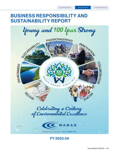 Thumbnail VA Tech Wabag
 ESG Report 2023-2024