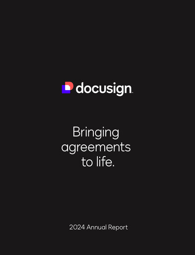 Thumbnail DocuSign Annual Report 2024
