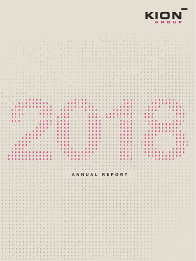 Thumbnail KION Group Annual Report 2018
