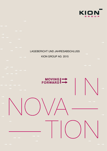 Miniature KION Group Bilan financier 2015