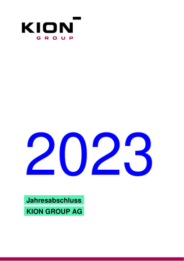 Miniature KION Group Bilan financier 2023