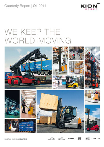 Thumbnail KION Group Quarterly Report 2011-q1