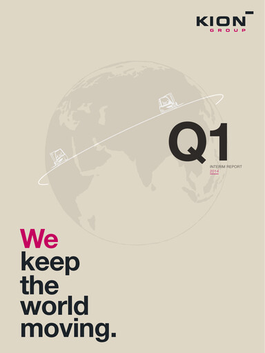 Thumbnail KION Group Quarterly Report 2014-q1