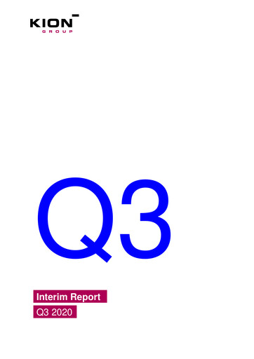 Thumbnail KION Group Quarterly Report 2020-q3