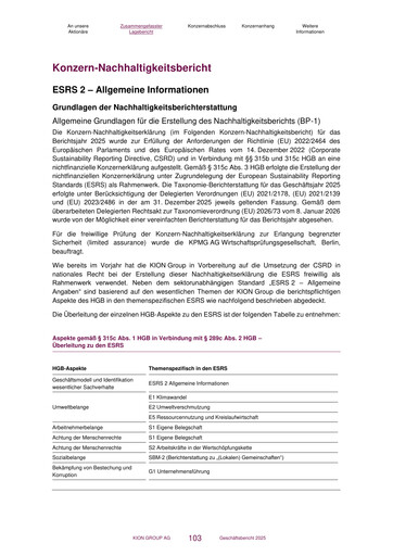 Thumbnail KION Group Sustainability Report 2025