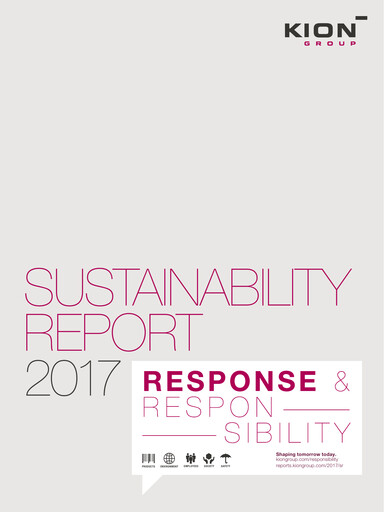 Thumbnail KION Group Sustainability Report 2017