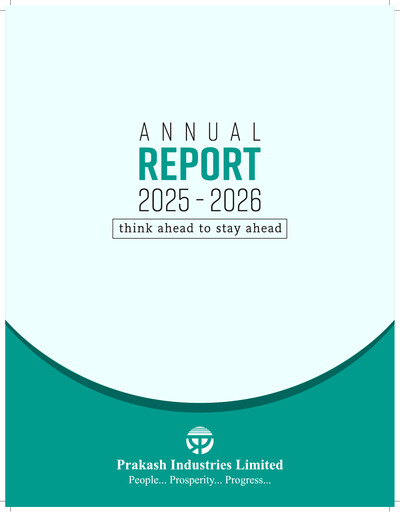 Thumbnail Prakash Industries
 Annual Report 2025-2026