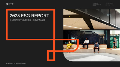 Vorschaubild DIRTT Environmental Solutions ESG-Bericht 2023