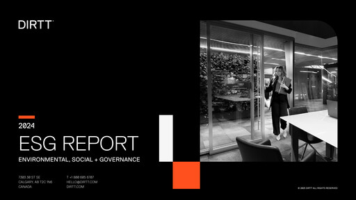Vorschaubild DIRTT Environmental Solutions ESG-Bericht 2024