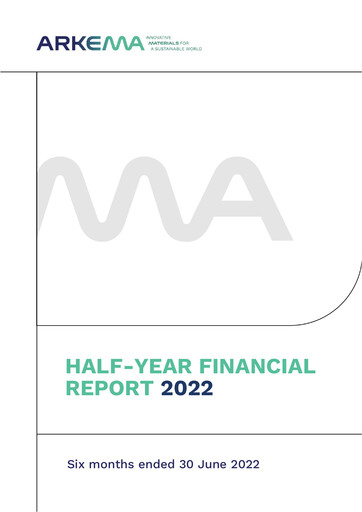 Thumbnail Arkema Half-year Report 2022-h1