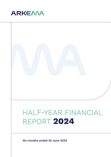 Thumbnail Arkema Half-year Report 2024-h1