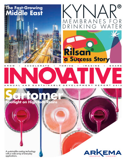 Thumbnail Arkema Sustainability Report 2013