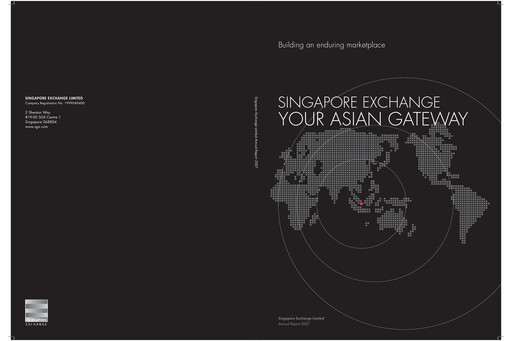 Thumbnail Singapore Exchange Annual Report 2007