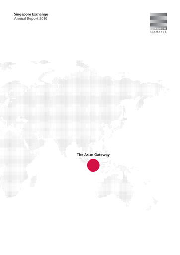 Thumbnail Singapore Exchange Annual Report 2010