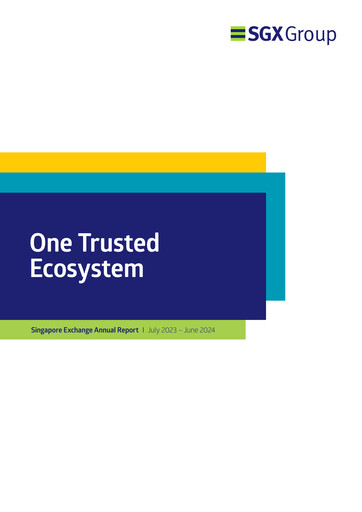 Thumbnail Singapore Exchange Annual Report 2024