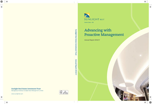 Thumbnail Sunlight REIT
 Annual Report 2016-2017