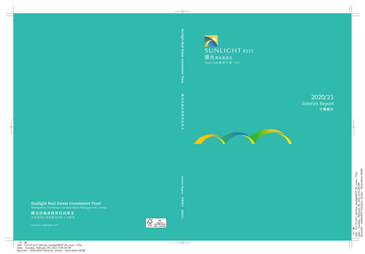 Thumbnail Sunlight REIT
 Half-year Report 2020-h1