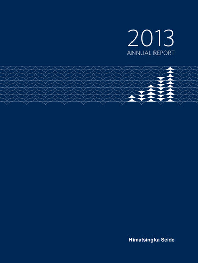 Thumbnail Himatsingka Seide Annual Report 2013