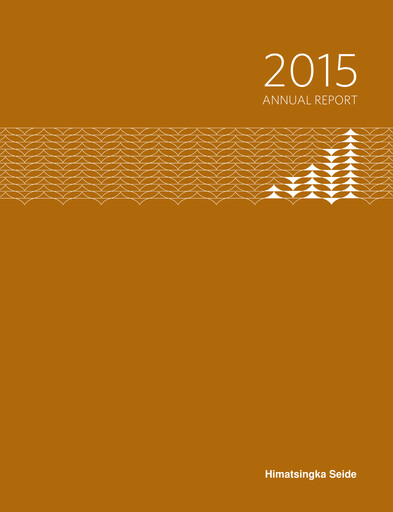 Thumbnail Himatsingka Seide Annual Report 2015