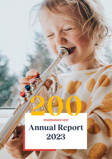 Thumbnail Sparebanken Vest Annual Report 2023