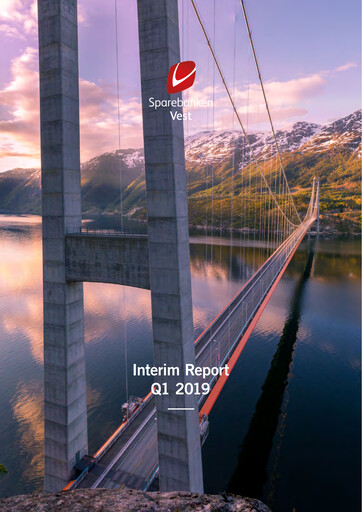 Thumbnail Sparebanken Vest Quarterly Report 2019-q1