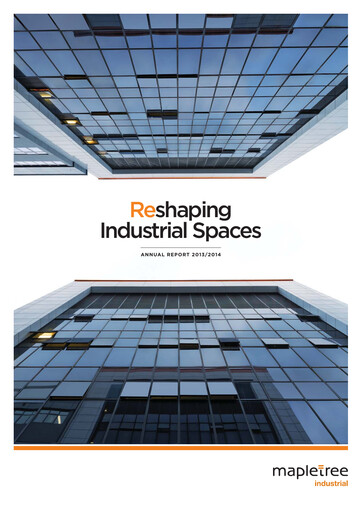 Thumbnail Mapletree Industrial Trust Annual Report 2013-2014