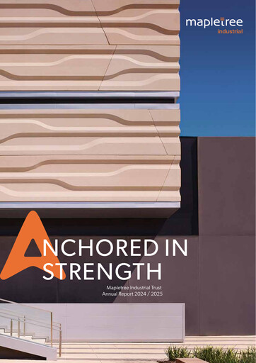 Thumbnail Mapletree Industrial Trust Annual Report 2024-2025