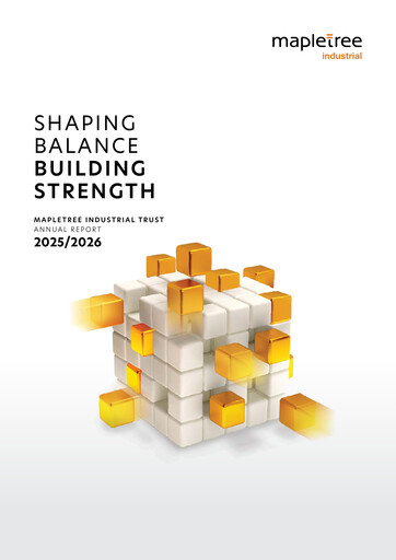 Miniature Mapletree Industrial Trust Rapport annuel 2025-2026