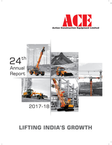 Thumbnail Action Construction Equipment Annual Report 2017-2018