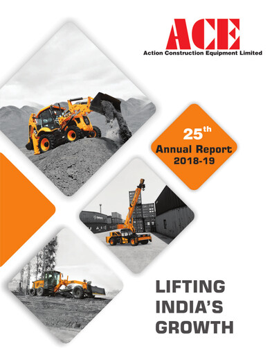 Thumbnail Action Construction Equipment Annual Report 2018-2019