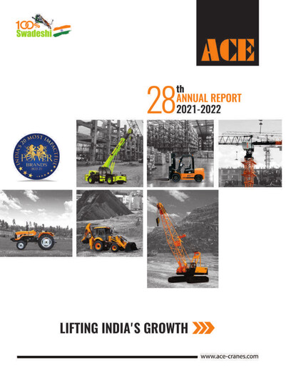 Thumbnail Action Construction Equipment Annual Report 2021-2022