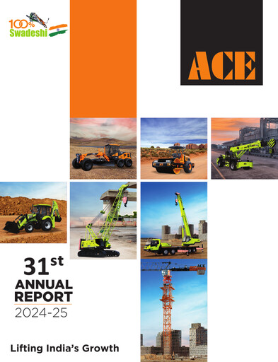 Thumbnail Action Construction Equipment Annual Report 2024-2025