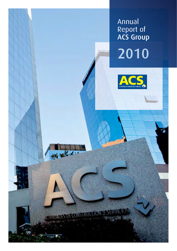 Thumbnail Grupo ACS
 Annual Report 2010