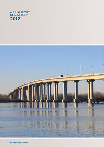 Thumbnail Grupo ACS
 Annual Report 2012