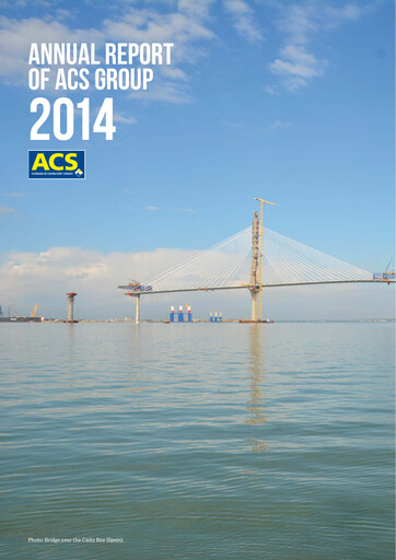 Thumbnail Grupo ACS
 Annual Report 2014