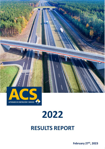 Thumbnail Grupo ACS
 Financial Report 2022