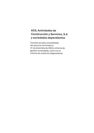 Thumbnail Grupo ACS
 Financial Statement 2025