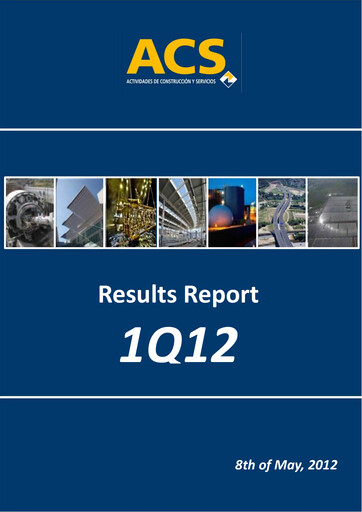 Thumbnail Grupo ACS
 Quarterly Report 2012-q1