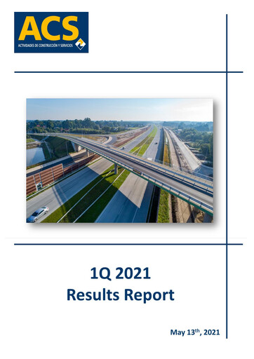 Thumbnail Grupo ACS
 Quarterly Report 2021-q1