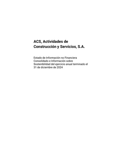 Thumbnail Grupo ACS
 Sustainability Report 2024