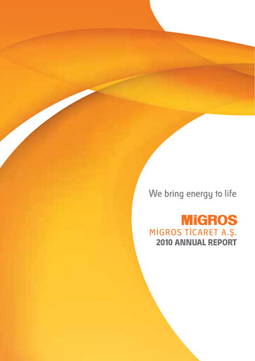 Thumbnail Migros Ticaret A.S. Annual Report 2010