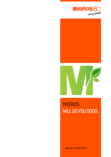 Thumbnail Migros Ticaret A.S. Annual Report 2014
