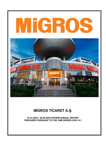 Thumbnail Migros Ticaret A.S. Half-year Report 2025-h1