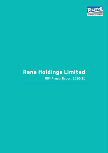Vorschaubild Rane Holdings Jahresbericht 2020-2021