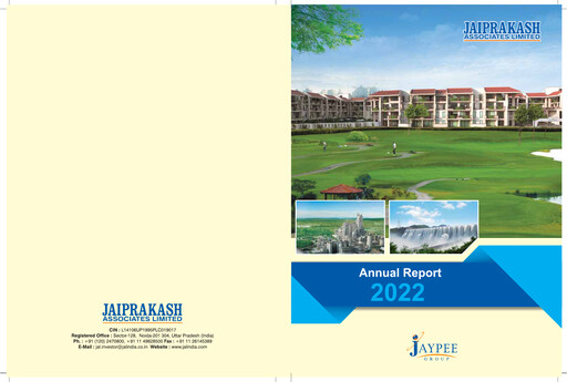 Vorschaubild Jaypee Group
 Jahresbericht 2021-2022