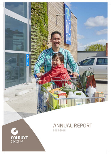 Thumbnail Colruyt Annual Report 2015-2016