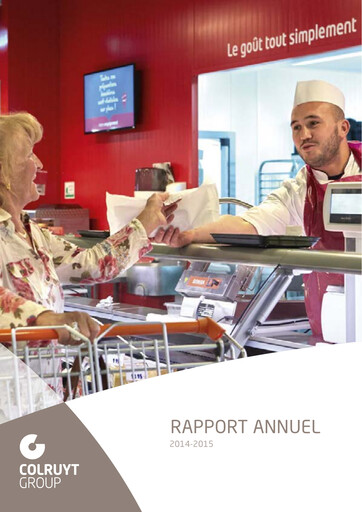 Thumbnail Colruyt Annual Report 2014-2015